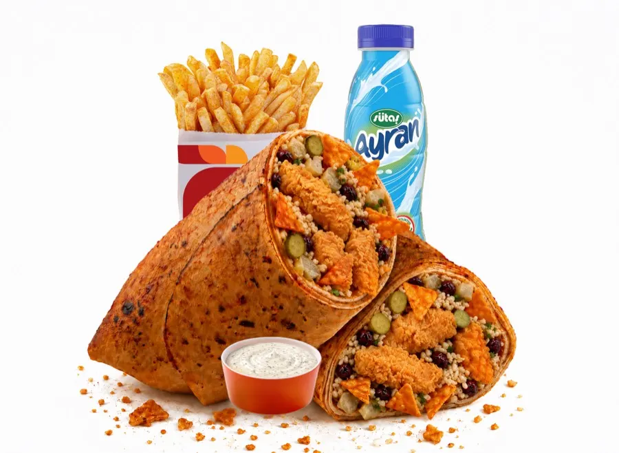 Doritos Tenders Burrito Menü