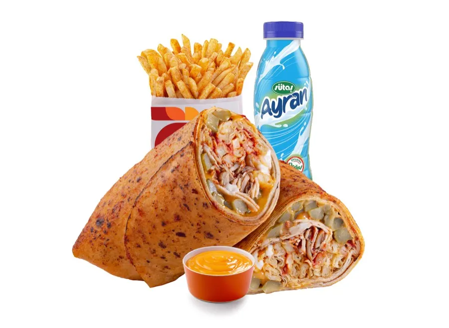 Tavuk Burrito Menü